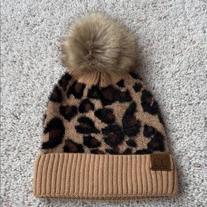 C.C Leopard Beanie